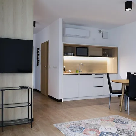 아파트 Modern Near National Stadium 바르샤바